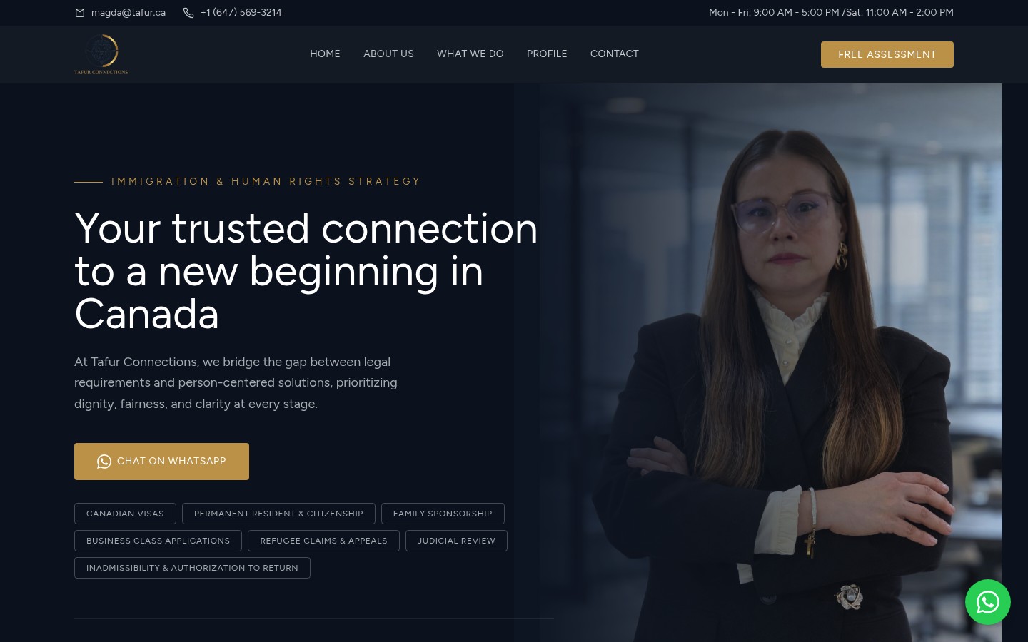 Tafur Connections — project screenshot
